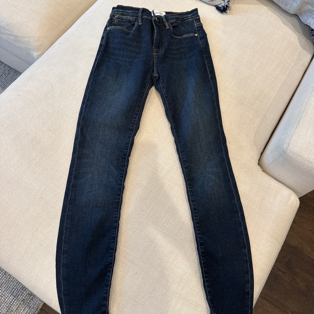 Frame “le high skinny”